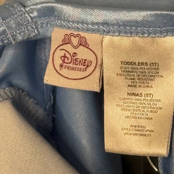 Disney Princess - Cinderella - Girls Sleeveless Dress - Size 5T - Picture 7 of 8